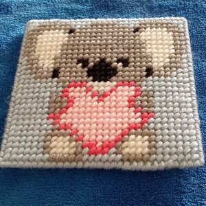 Valentine koala magnet